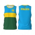 thumbnail image 1 of Rwanda flag men basketball sports jersey running fitness multifunction sleeveless tshirt exclusive custom name nunber, 1 of 9