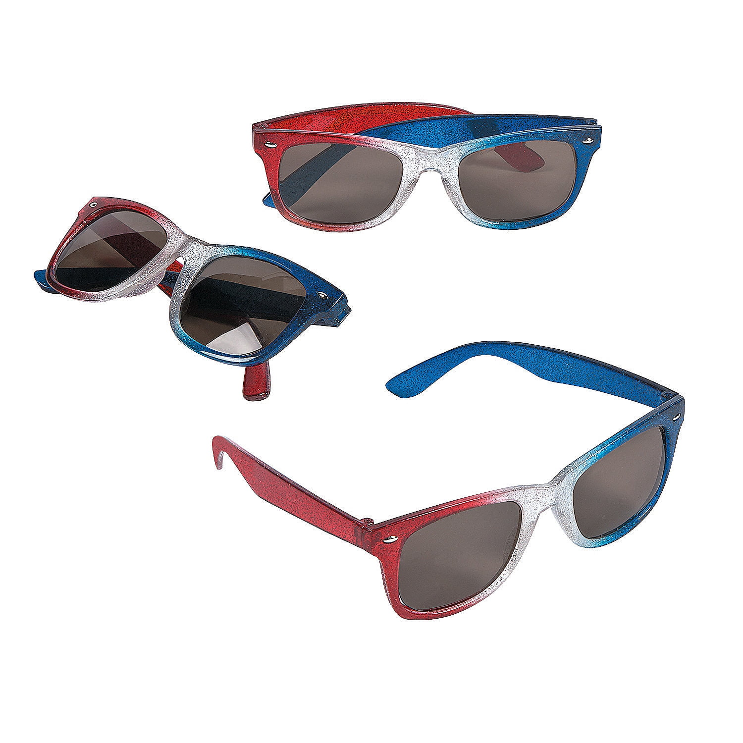 Rwb Glitter Nomad Sunglasses - Party Favors - 12 Pieces  display picture 3