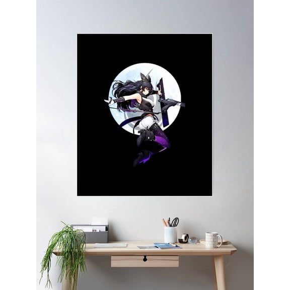Rwby Blake Bella Classic Tshirt Poster Wall Art, Modern Wall Decor For Living Room Bedroom, 16x24 UNFRAMED