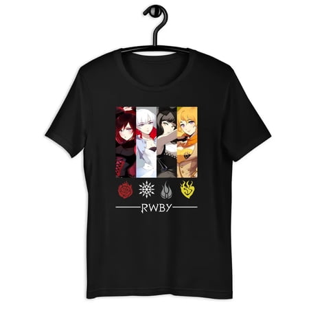 Rwby Ruby Weiss Blake Yang Anime Graphic T-Shirt
