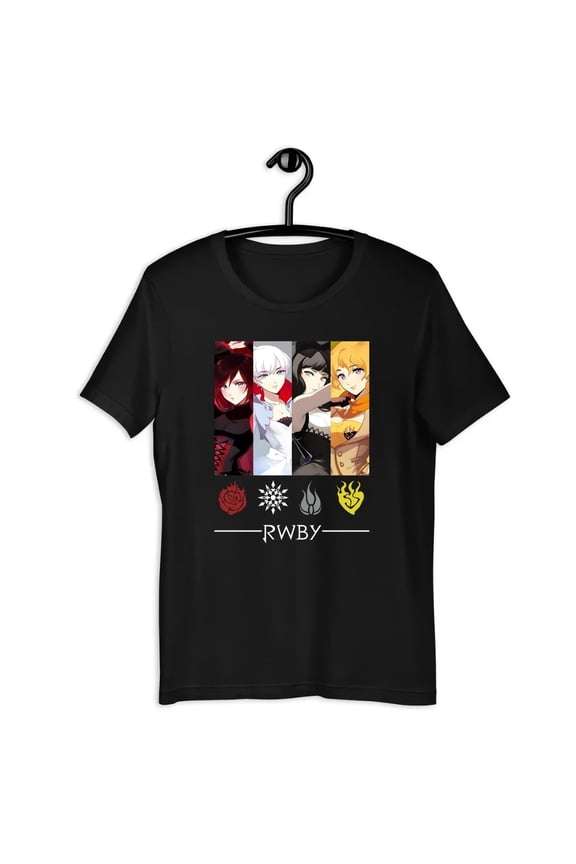 Rwby Ruby Weiss Blake Yang Anime Graphic T-Shirt