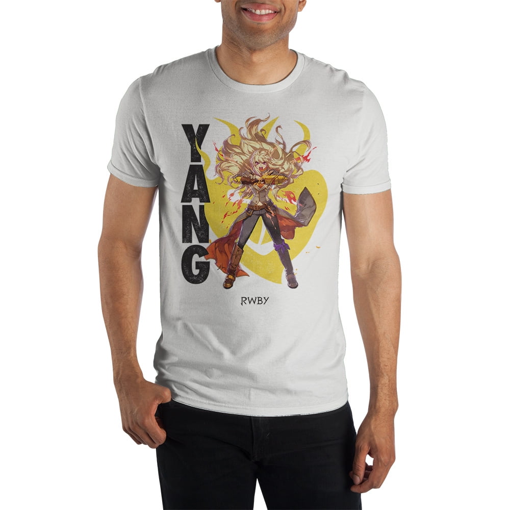RWBY Ruby Rose Men's Black T-Shirt Tee Shirt-Large - Walmart.com