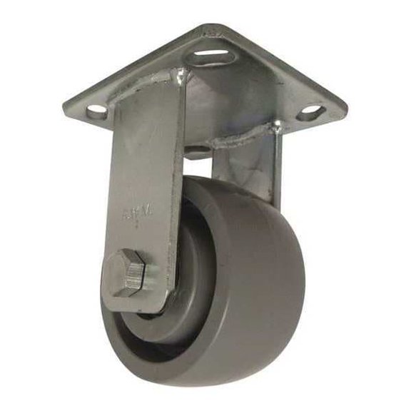 Rwm Rigid Plate Caster,Nylon,4",1050 lb. 65-GTB-0420-R