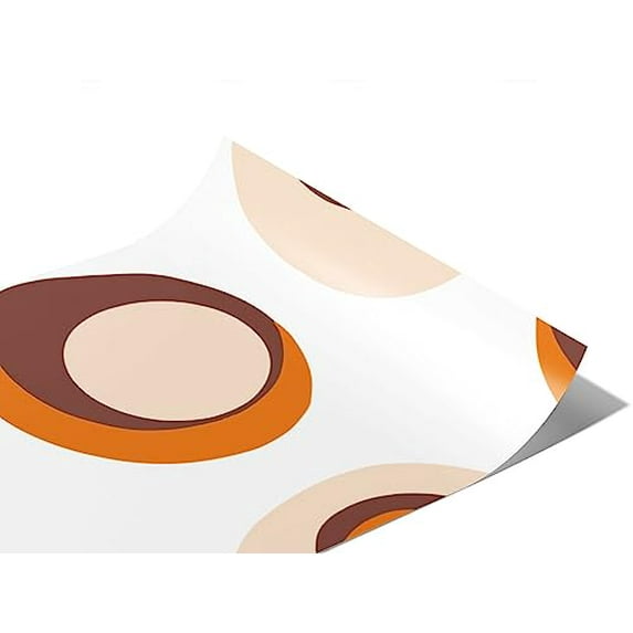 Rwraps 60s Retro Canned Heat Gloss Vinyl Film Wrap 59in x 29ft Vinyl Vehicle Car Film Sheet Roll