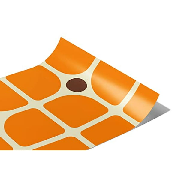 Rwraps 70s Retro That Lady Gloss Vinyl Film Wrap 59in x 10ft Vinyl Vehicle Car Film Sheet Roll