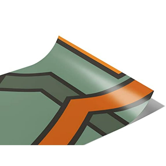 Rwraps 70s Retro The Hustle Gloss Vinyl Film Wrap 59in x 16ft Vinyl Vehicle Car Film Sheet Roll