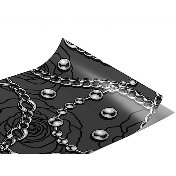 Rwraps Bling Sweet Silver Gloss Vinyl Film Wrap 59in x 20ft Vinyl Vehicle Car Film Sheet Roll