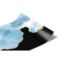 thumbnail image 1 of Rwraps Blue Agate Gemstone Dark Waters Gloss Vinyl Film Wrap 59in x 10ft Vinyl Vehicle Car Film, 1 of 9