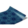 thumbnail image 1 of Rwraps Blue Mosaic Cerulean Squares Gloss Vinyl Film Wrap 59in x 27ft Vinyl Vehicle Car Film Sheet, 1 of 9