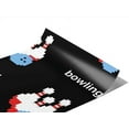 thumbnail image 1 of Rwraps Bowling Pixel Pins Gloss Vinyl Film Wrap 59in x 4ft Vinyl Vehicle Car Film Sheet Roll, 1 of 9