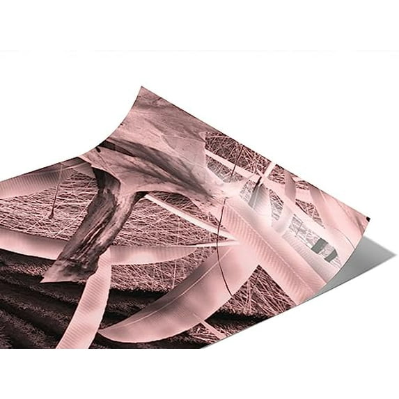Rwraps Bushwolf Camouflage Grassland Pink Gloss Vinyl Film Wrap 59in x 14ft Vinyl Vehicle Car Film