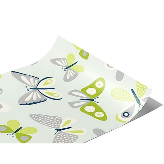 Rwraps Butterfly Chill Feelings Gloss Vinyl Film Wrap 59in x 27ft Vinyl Vehicle Car Film Sheet Roll