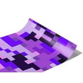 thumbnail image 1 of Rwraps Camouflage Pixel Black Rain Gloss Vinyl Film Wrap 59in x 3ft Vinyl Vehicle Car Film Sheet, 1 of 9
