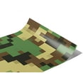 thumbnail image 1 of Rwraps Camouflage Pixel Classic Pattern Gloss Vinyl Film Wrap 59in x 13ft Vinyl Vehicle Car Film, 1 of 9