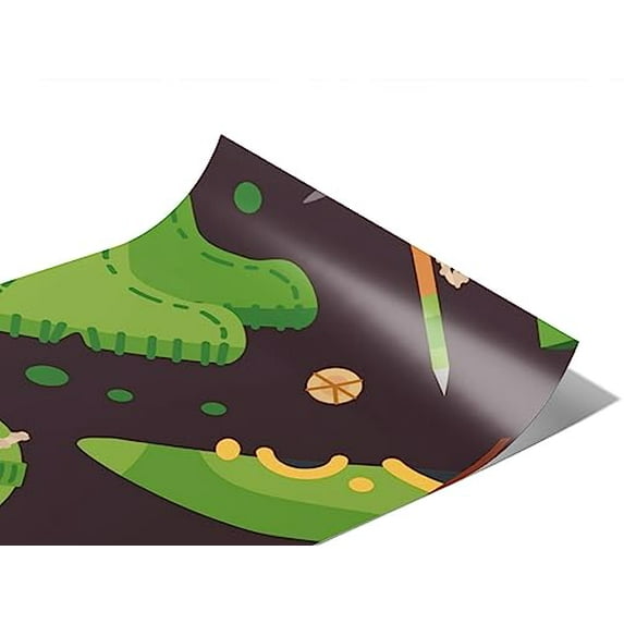 Rwraps Camping Kayaking Supplies Gloss Vinyl Film Wrap 59in x 7ft Vinyl Vehicle Car Film Sheet Roll