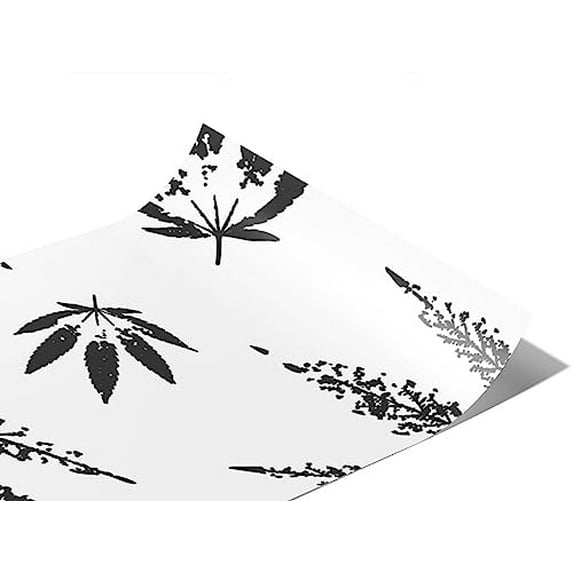 Rwraps Cannabis Toke Up Matte Vinyl Film Wrap 59in x 11ft Vinyl Vehicle Car Film Sheet Roll