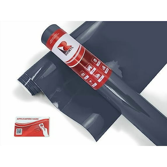 Rwraps Car Film Vinyl Wrap Sheet Roll Gloss Gray (Cement) GC-2115 - 5ft x 25yd