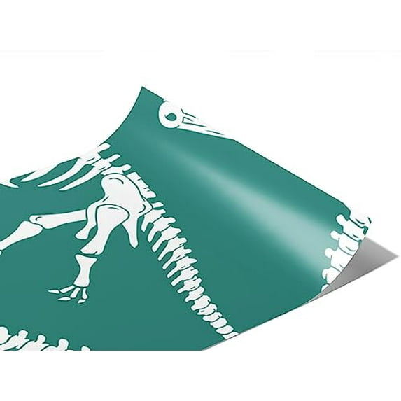 Rwraps Dinosaur Bygone Blues Matte Vinyl Film Wrap 59in x 25ft Vinyl Vehicle Car Film Sheet Roll