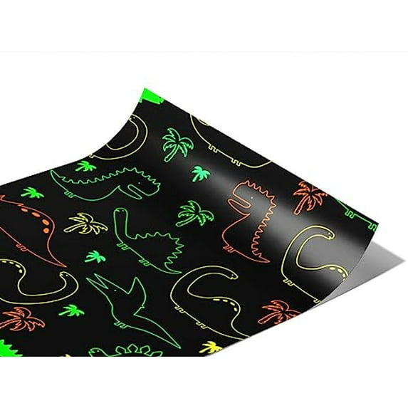 Rwraps Dinosaur Land Rulers Matte Vinyl Film Wrap 59in x 14ft Vinyl Vehicle Car Film Sheet Roll