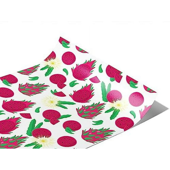 Rwraps Dragon Fruit Bloody Mary Matte Vinyl Film Wrap 59in x 5ft Vinyl Vehicle Car Film Sheet Roll