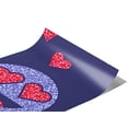 thumbnail image 1 of Rwraps Emoji Lovey Dovey Matte Vinyl Film Wrap 59in x 2ft Vinyl Vehicle Car Film Sheet Roll, 1 of 9