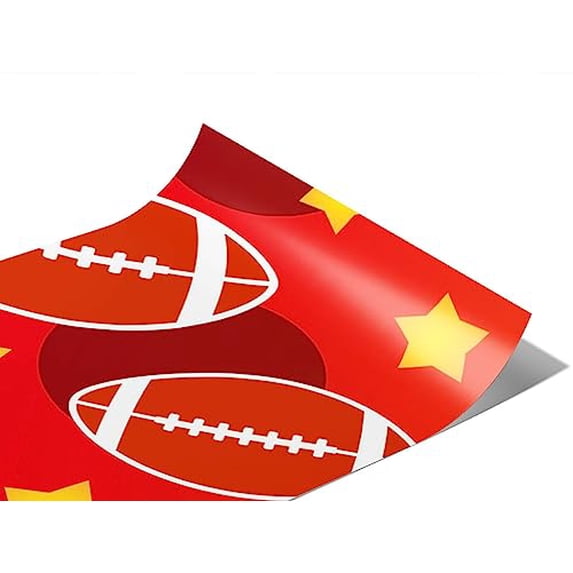 Rwraps Football Congrats MVP Gloss Vinyl Film Wrap 59in x 6in Vinyl Vehicle Car Film Sheet Roll