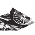 thumbnail image 1 of Rwraps Gearhead Bits Pieces Gloss Vinyl Film Wrap 59in x 6ft Vinyl Vehicle Car Film Sheet Roll, 1 of 9