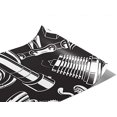 thumbnail image 1 of Rwraps Gearhead Black Motor Gloss Vinyl Film Wrap 59in x 8ft Vinyl Vehicle Car Film Sheet Roll, 1 of 9