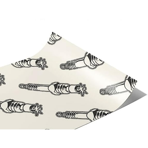 Rwraps Gearhead Screw Loose Gloss Vinyl Film Wrap 59in x 14ft Vinyl Vehicle Car Film Sheet Roll