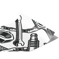 thumbnail image 1 of Rwraps Gearhead Trade Tools Matte Vinyl Film Wrap 59in x 1ft Vinyl Vehicle Car Film Sheet Roll, 1 of 9