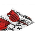 thumbnail image 1 of Rwraps Graffiti Red Free Style Matte Vinyl Film Wrap 59in x 10ft Vinyl Vehicle Car Film Sheet Roll, 1 of 9