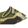 thumbnail image 1 of Rwraps Green Abstract The Authority Matte Vinyl Film Wrap 59in x 22ft Vinyl Vehicle Car Film Sheet, 1 of 9