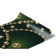 thumbnail image 1 of Rwraps Green Art Deco Great Oz Gloss Vinyl Film Wrap 59in x 30ft Vinyl Vehicle Car Film Sheet Roll, 1 of 9