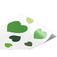 thumbnail image 1 of Rwraps Green Heart One Wish Matte Vinyl Film Wrap 59in x 20ft Vinyl Vehicle Car Film Sheet Roll, 1 of 9