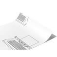 thumbnail image 1 of Rwraps Hobby Writing Outline Gloss Vinyl Film Wrap 59in x 7ft Vinyl Vehicle Car Film Sheet Roll, 1 of 9
