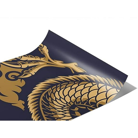 Rwraps Japanese Ancient Kings Gloss Vinyl Film Wrap 59in x 28ft Vinyl Vehicle Car Film Sheet Roll