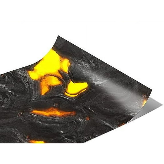 Rwraps Lava Mauna Loa Gloss Vinyl Film Wrap 59in x 21ft Vinyl Vehicle Car Film Sheet Roll