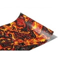 thumbnail image 1 of Rwraps Lava Red Liquid Matte Vinyl Film Wrap 59in x 12ft Vinyl Vehicle Car Film Sheet Roll, 1 of 9
