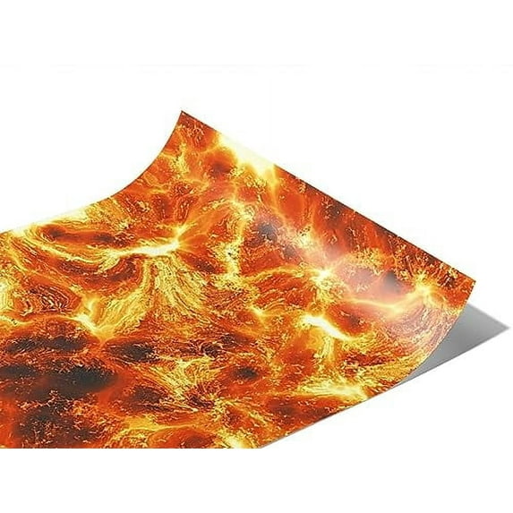 Rwraps Lava Volcanic Field Matte Vinyl Film Wrap 59in x 27ft Vinyl Vehicle Car Film Sheet Roll