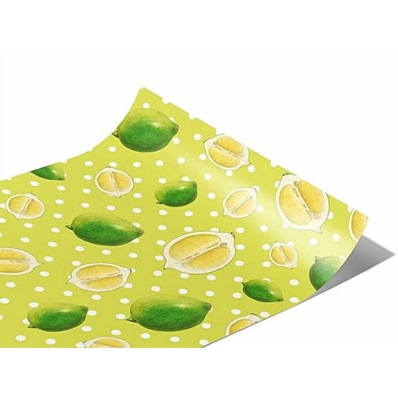 Rwraps Lime Kusaie Rangpur Gloss Vinyl Film Wrap 59in x 22ft Vinyl Vehicle Car Film Sheet Roll