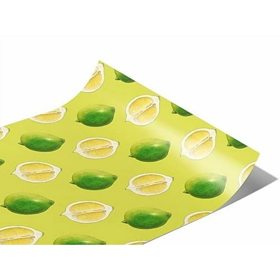 Rwraps Lime Mamoncillo Gloss Vinyl Film Wrap 59in x 14ft Vinyl Vehicle Car Film Sheet Roll
