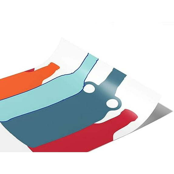 Rwraps Liquor Cabinet Roll Call Matte Vinyl Film Wrap 59in x 7ft Vinyl Vehicle Car Film Sheet Roll