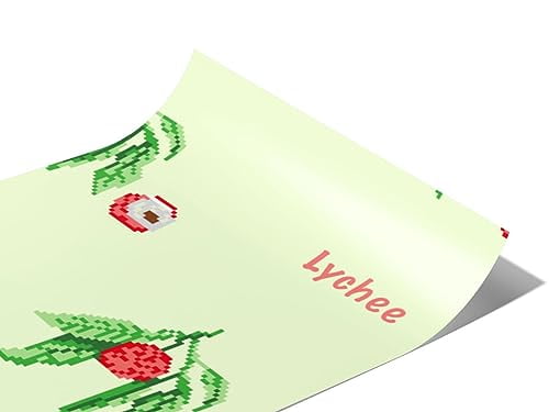 Rwraps Lychee Pixelychee Gloss Vinyl Film Wrap 59in x 16ft Vinyl ...