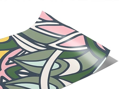 Rwraps Mandala Subtle Sunshine Gloss Vinyl Film Wrap 59in x 18ft Vinyl ...