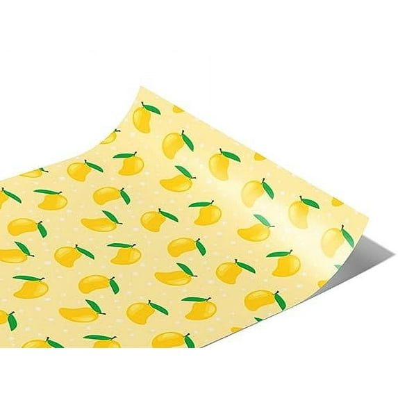 Rwraps Mango Keitt Cultivar Matte Vinyl Film Wrap 59in x 8ft Vinyl Vehicle Car Film Sheet Roll