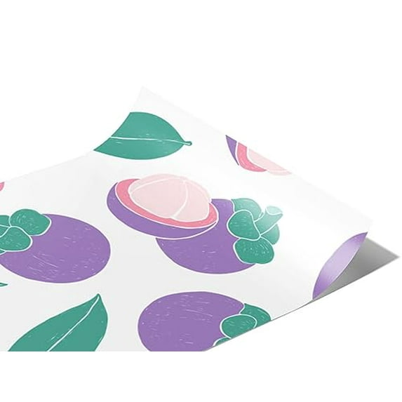 Rwraps Mangosteen Fruity Queen Matte Vinyl Film Wrap 59in x 6ft Vinyl Vehicle Car Film Sheet Roll