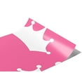 thumbnail image 1 of Rwraps Medieval Pink Tiaras Gloss Vinyl Film Wrap 59in x 1ft Vinyl Vehicle Car Film Sheet Roll, 1 of 9