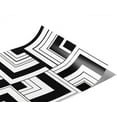 thumbnail image 1 of Rwraps Monochrome Art Deco The Vertical Gloss Vinyl Film Wrap 59in x 12ft Vinyl Vehicle Car Film, 1 of 9