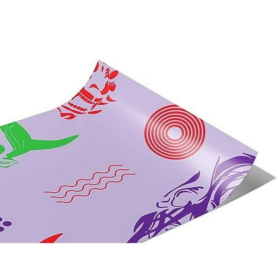 Rwraps Monster Yokai Masks Gloss Vinyl Film Wrap 59in x 1ft Vinyl Vehicle Car Film Sheet Roll