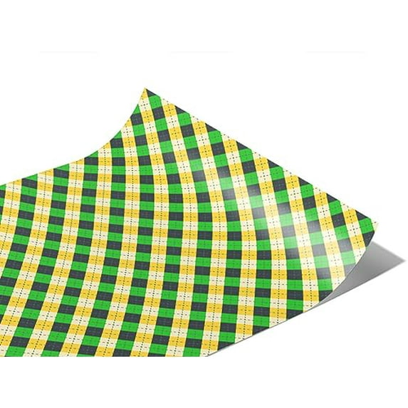 Rwraps Multicolored Argyle Golfing Camo Gloss Vinyl Film Wrap 59in x 21ft Vinyl Vehicle Car Film